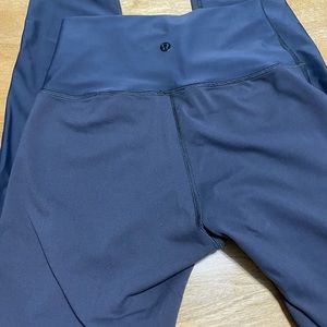 LULULEMON Dark Grey Cropped Leggings